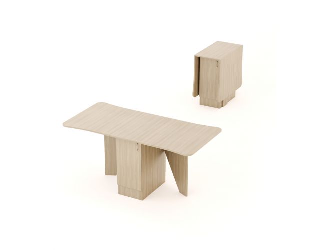 Стол-книжка Фигурная (Ясень шимо светлый) Стол-книжка Фигурная (Ясень шимо светлый)