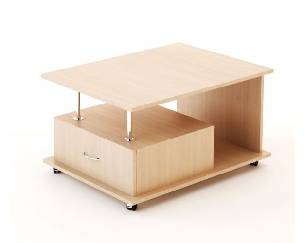 Стол журнальный №5 (Беленый дуб) Стол журнальный №5 (Беленый дуб)