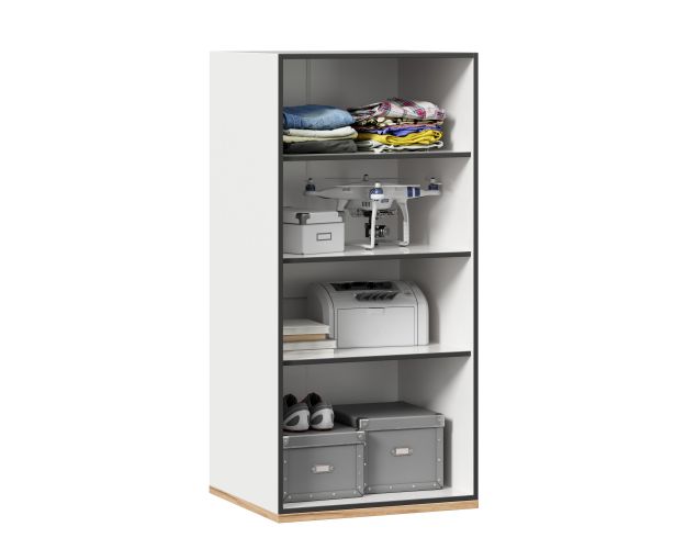 Урбан ЛД.528190.000 Шкаф для белья для кровати-чердака (Дуб Золотой/Белый) Урбан ЛД.528190.000 Шкаф для белья для кровати-чердака (Дуб Золотой/Белый)