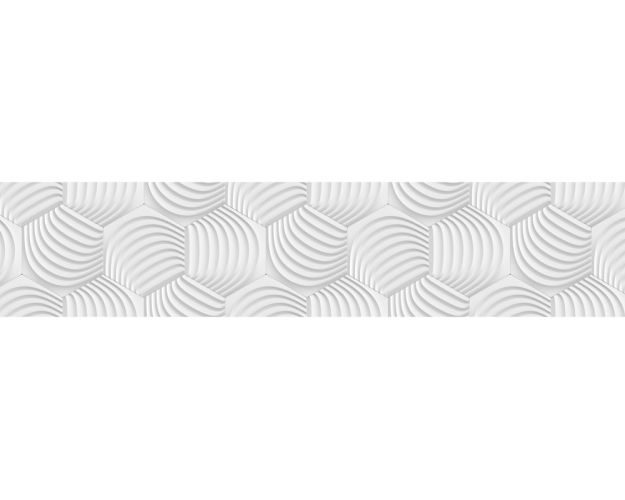 Фартук для кухни КМ 474 Плитка объемная ромб