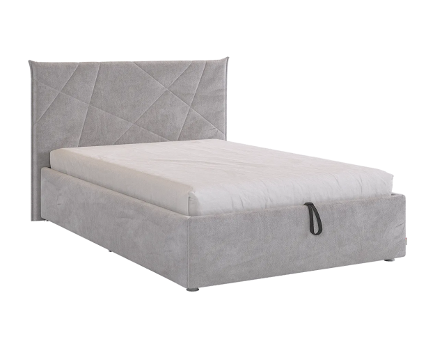 Кровать с подъёмным механизмом 1200 Квест оникс (велюр) Кровать с подъёмным механизмом 1200 Квест оникс (велюр)