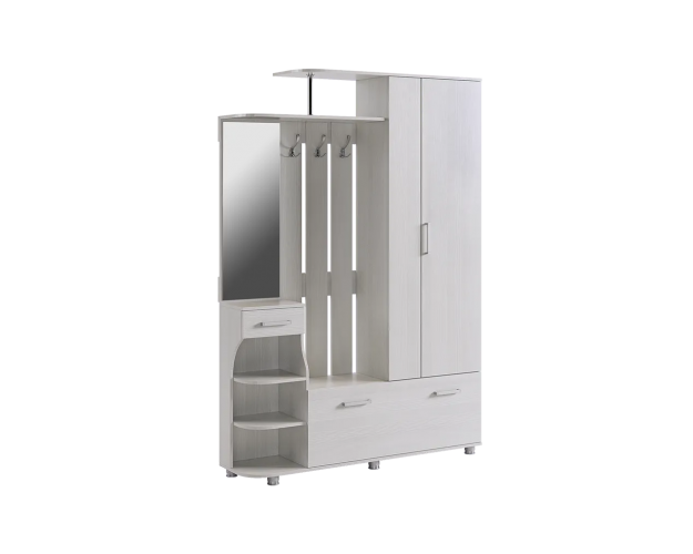 Прихожая Барселона-2 белый рамух Прихожая Барселона-2 белый рамух