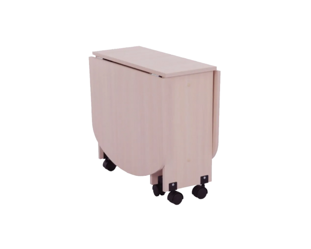 Стол журнальный раскладной дуб млечный Стол журнальный раскладной дуб млечный