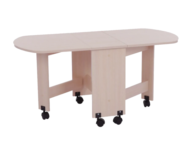 Стол журнальный раскладной дуб млечный Стол журнальный раскладной дуб млечный