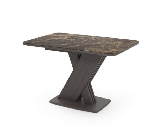 Стол раздвижной Неаполь B1 мрамор коричневый / венге Стол раздвижной Неаполь B1 мрамор коричневый / венге