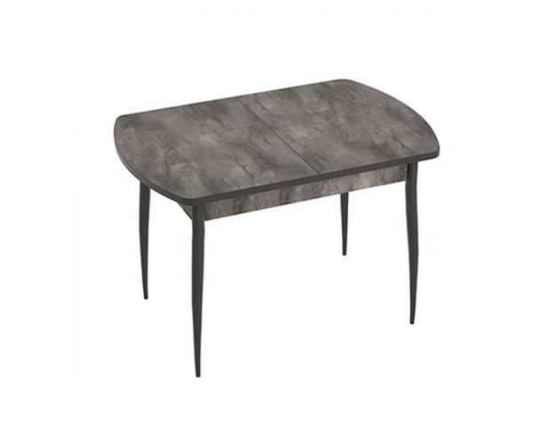 Стол раздвижной Орфей-9 тиснение слюда темный Стол раздвижной Орфей-9 тиснение слюда темный
