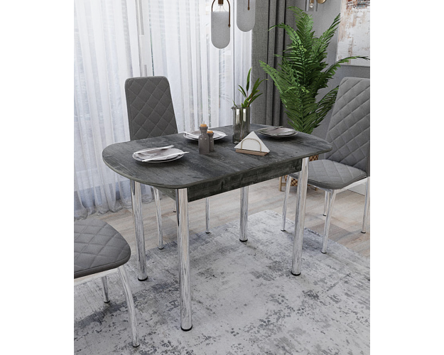 Стол нераздвижной Европейский цемент светлый Стол нераздвижной Европейский цемент светлый