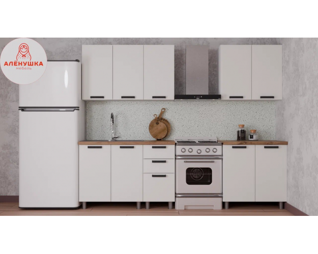 Кухонный гарнитур Лаванда 2.0 молочный Кухонный гарнитур Лаванда 2.0 молочный